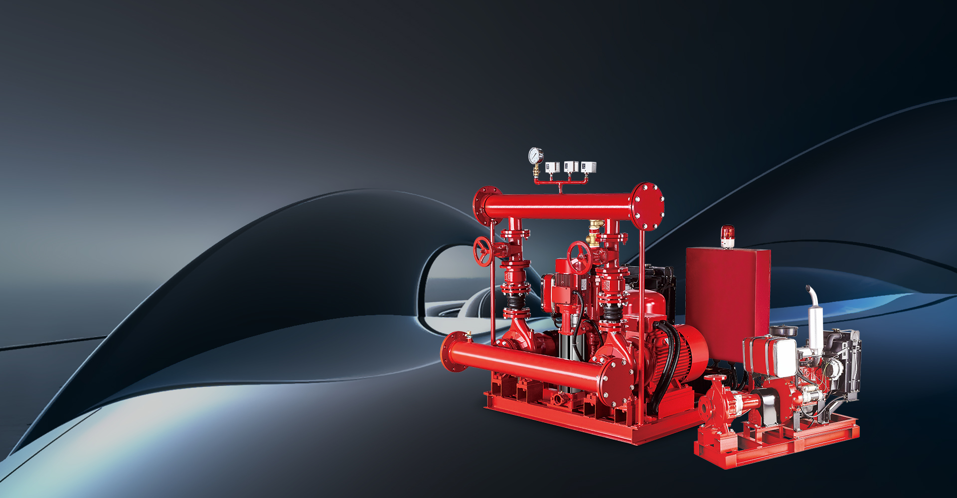 brandvattenpump