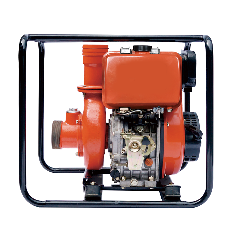Jordbruksbevattning 3 tum högtrycksdiesel järn vattenpump