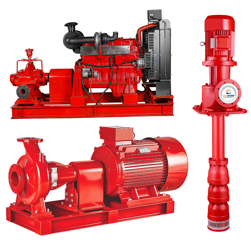 Olika brandpumpsmodeller